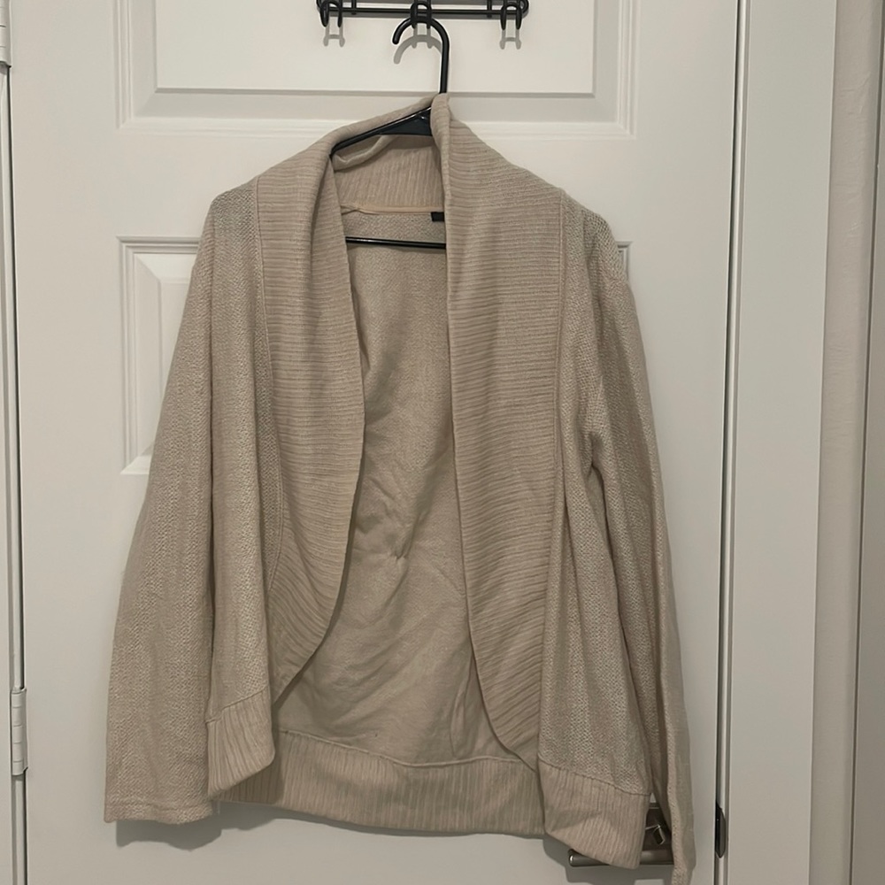 Cream cardigan